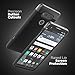 LG V20 Slim Case Black, Encased Ultra Thin SlimShield Hard Cover with Rubberized Grip Finish (Phone Fitted Design)