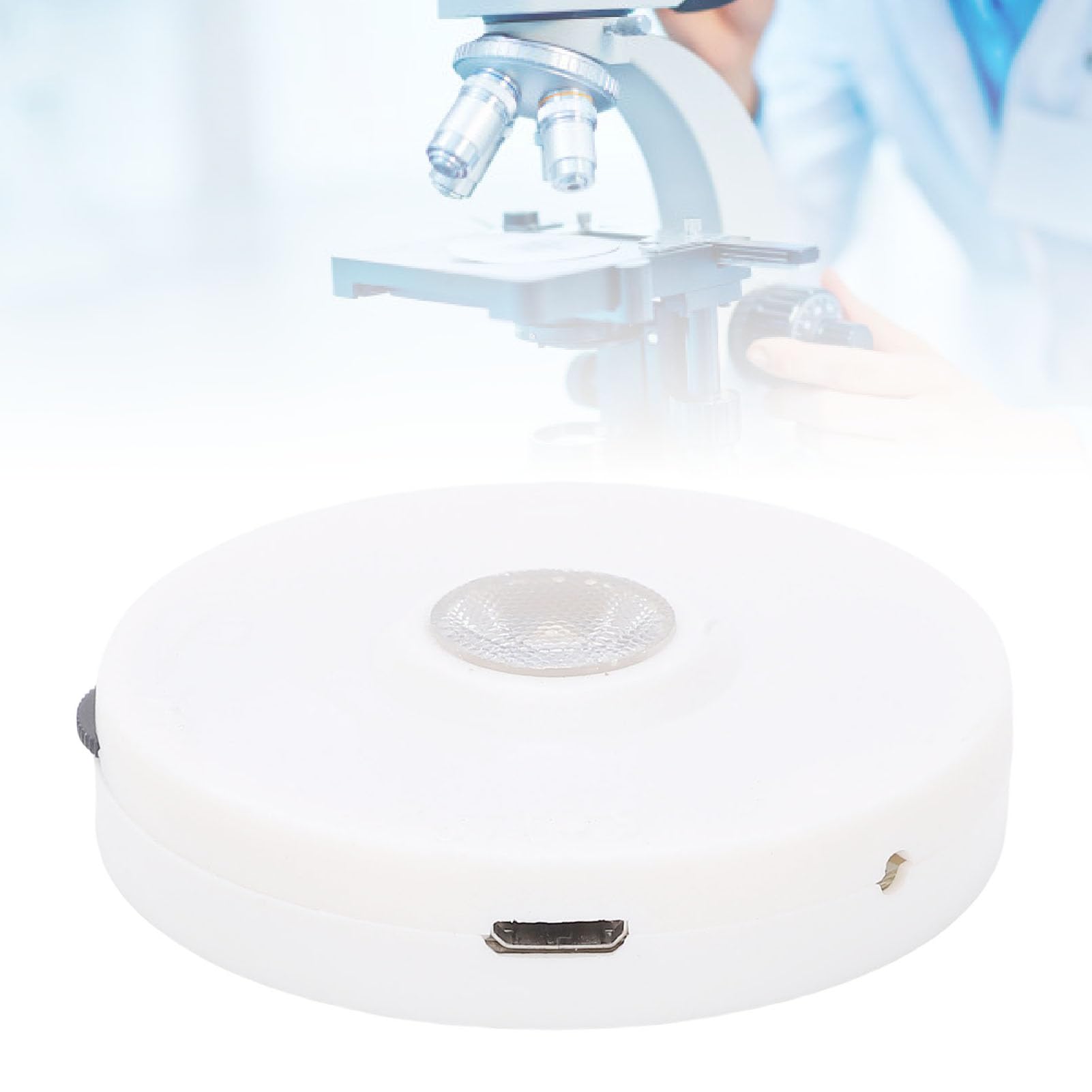 Illuminatore A LED Per Microscopio, Luminosità Costante Ad Alta Intensità, Regolazione Continua Dell'intensità Luminosa, Luce Bianca A LED E Specchio