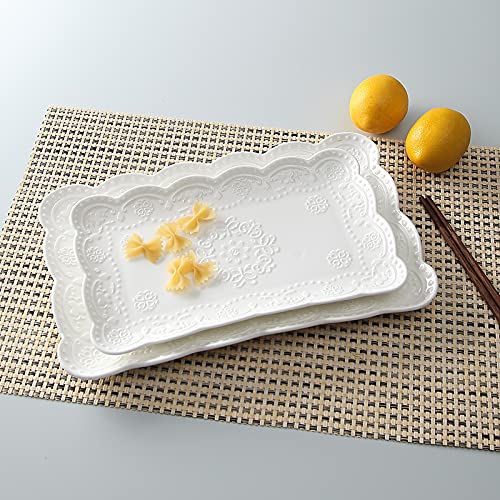 Speiseteller Candy Dish Emaille Kuchen Teller Teller Speiseteller Küchenzubehör Speiseteller Vorspeise Dessert Snack Teller Küchengeschirr Teller (Farbe: 10 Zoll) (12