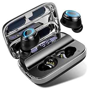 Donerton Wireless Earbuds, Wireless 5.3 Headphones 140 Hours Playtime Earphones with Charging Case, in Ear Headset IP7…