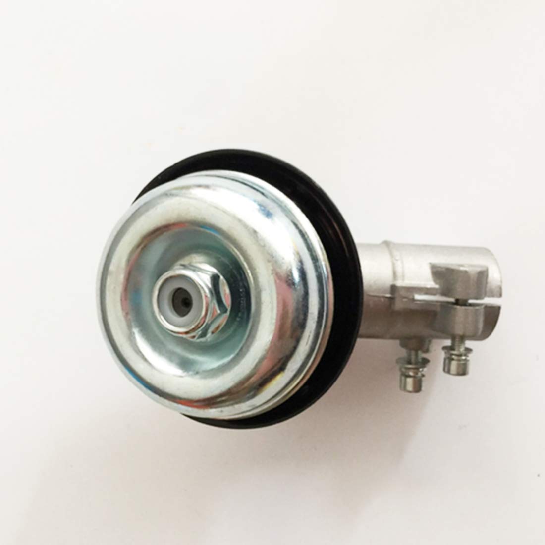 Cabezal Desbrozadora 28mm 9 Dientes, Caja Reductora Universal M10 x 1.25LH, Engranaje Completo Monoforo con 2 Tornillos para Cortacésped/Desbrozadora