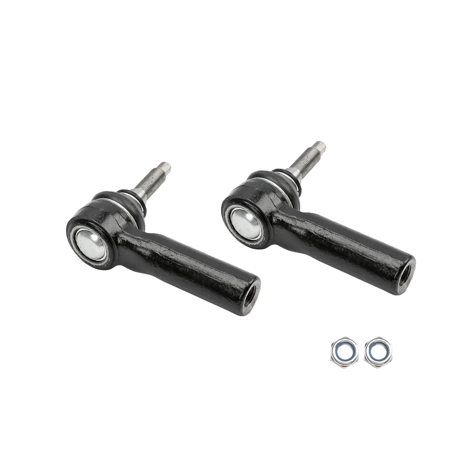 Motorman Pair ES80805 (2) Front Outer Tie Rod End Link for 2005-2014 MUS TANG