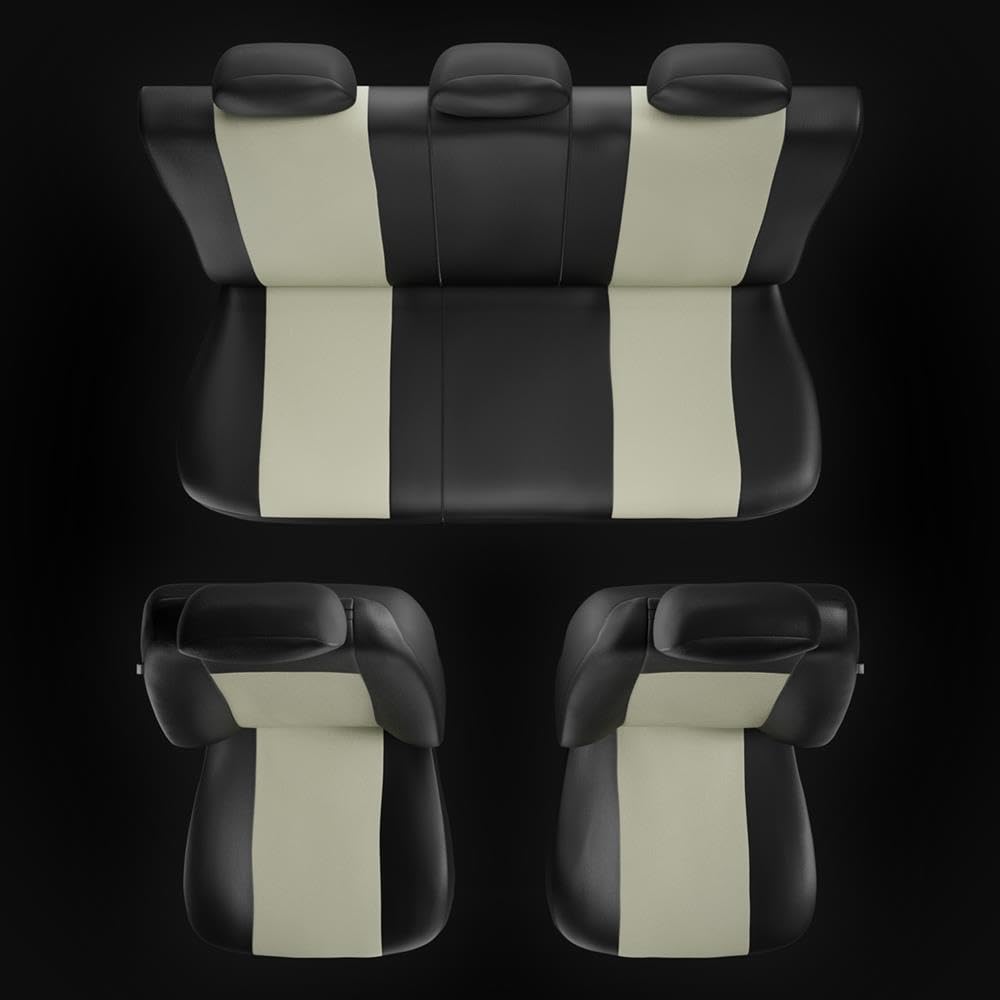 Housses De Siège Auto Pour Volkswagen T-Roc (2017-) - Ensemble Complet, Compatibles Airbag, Universelles - 11