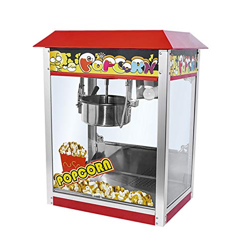 Byjia Popcorn Maschine, Elektrische Heißluft Popcorn Poppers, Edelstahl Popcorn Maschine, Für Gewerbliche Und Private…