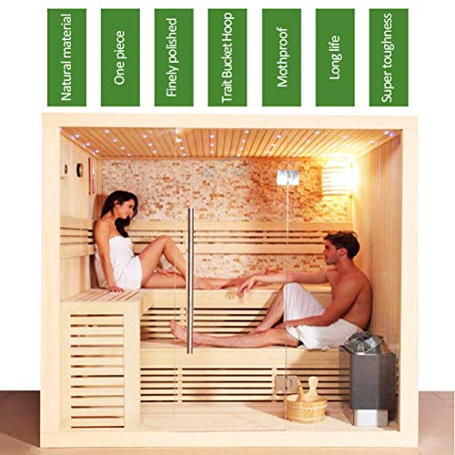 Difusor aromático eléctrico ZJchao sauna 12cm acero y madera miniatura 4