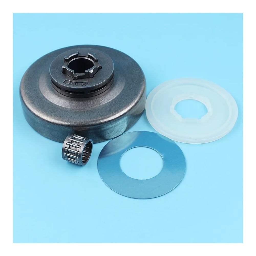Kit de Cubierta Antipolvo for arandela de Tambor de Embrague, Compatible con cojinete de Jaula de Agujas de Motosierra 61, 66, 162, 266, 268 y 272