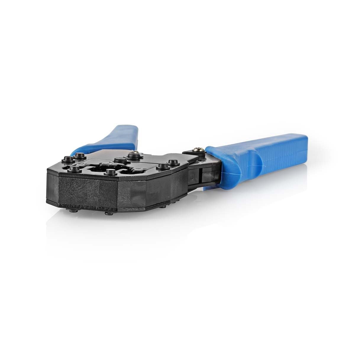 Nedis Crimping Pliers for Modular Plugs Stripping Insulation and Cable Cutting, Multi-Blade Tool Compatible with RJ45 - Image 3