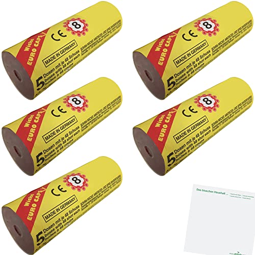 usy 8 Schuss Munition für Wicke Euro Caps Revolver (5er