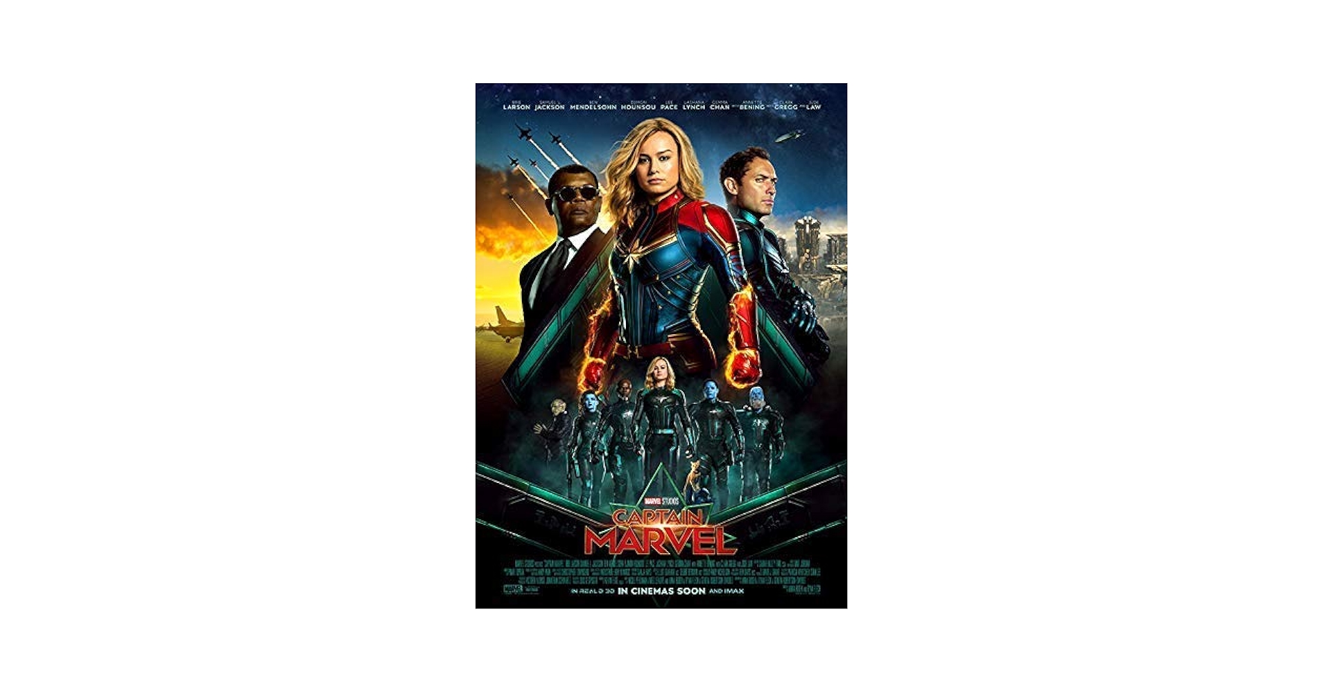 Amazon.co.jp: 映画ポスター キャプテンマーベル CAPTAIN MARVEL