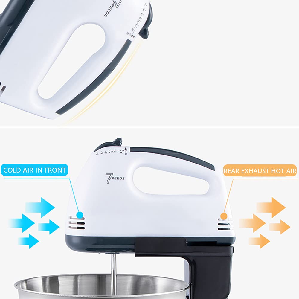 Robot de Cuisine Multifonctions - YWEI - 100 W - Bol Acier Inoxydable - 7 Vitesses Robot de Cuisine Multifonctions - YWEI - 100 W - Bol Acier Inoxydable - 7 Vitesses