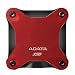 Produktbild ADATA SD600 256GB Externe Solid State Drive Festplatte, rot