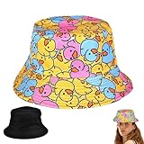 MniimaLuxe Fischerhut Lustig, Enten Reversibel Fischerhut,Lustige Hüte,Anglerhut für Damen Herren