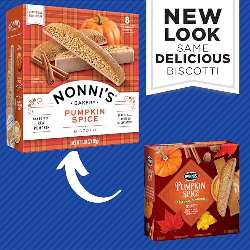 Nonni'S 197834 Pumpkin Spice Biscotti Holiday Cookies thumb #1