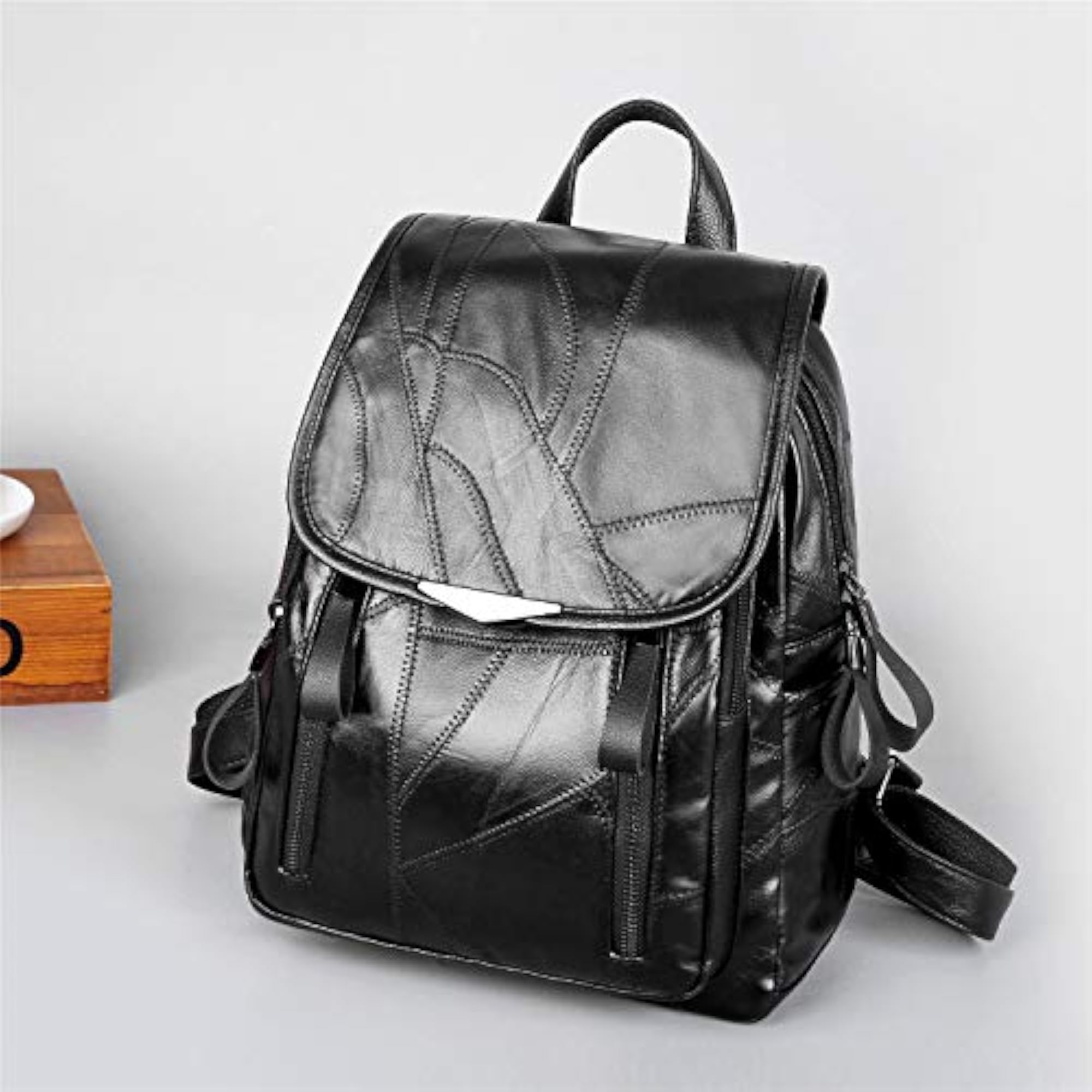 Lovely Double Shoulders School Bag with Pen Bag