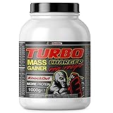 turbocharger function Hoch dosiertes Protein-Carbo Kombinations-Supplement mit Optimierungs-Zusätzen von Vitaminen und Mineralien.