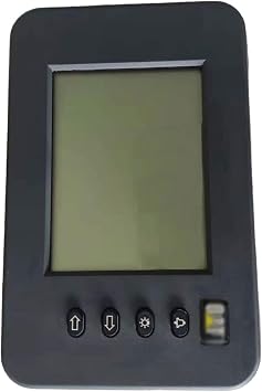 Monitoring Display Instrument Panel 307-7541 3077541 Compatible with Caterpillar CAT 3126B 3176B 3176C 3196 3406E 3412 3412E 3508B 3512B 3516B 3516C C-12 C-15 C12 C15 C18 C30 C32 Engine