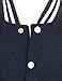 BCPOLO Baseball Jacket Varsity Baseball Cotton Jacket Letterman Jacket 8 Colors-Navy S