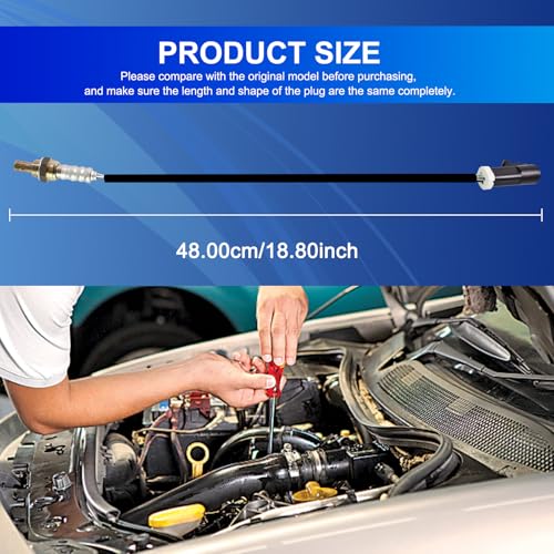Sensor de oxígeno 2 piezas Usucrre compatible con Ford miniatura 4