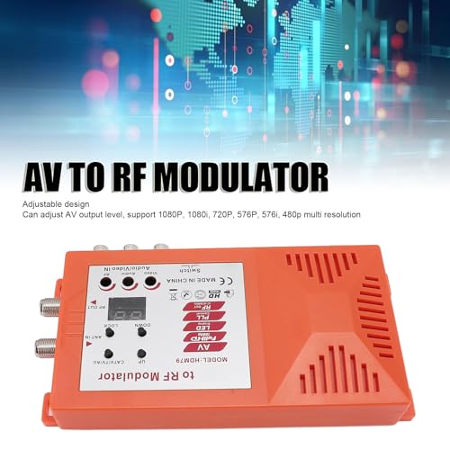 Convertidor Coaxial 1080P AV a RF con modulador de interfaz multimedia HD doméstico 2