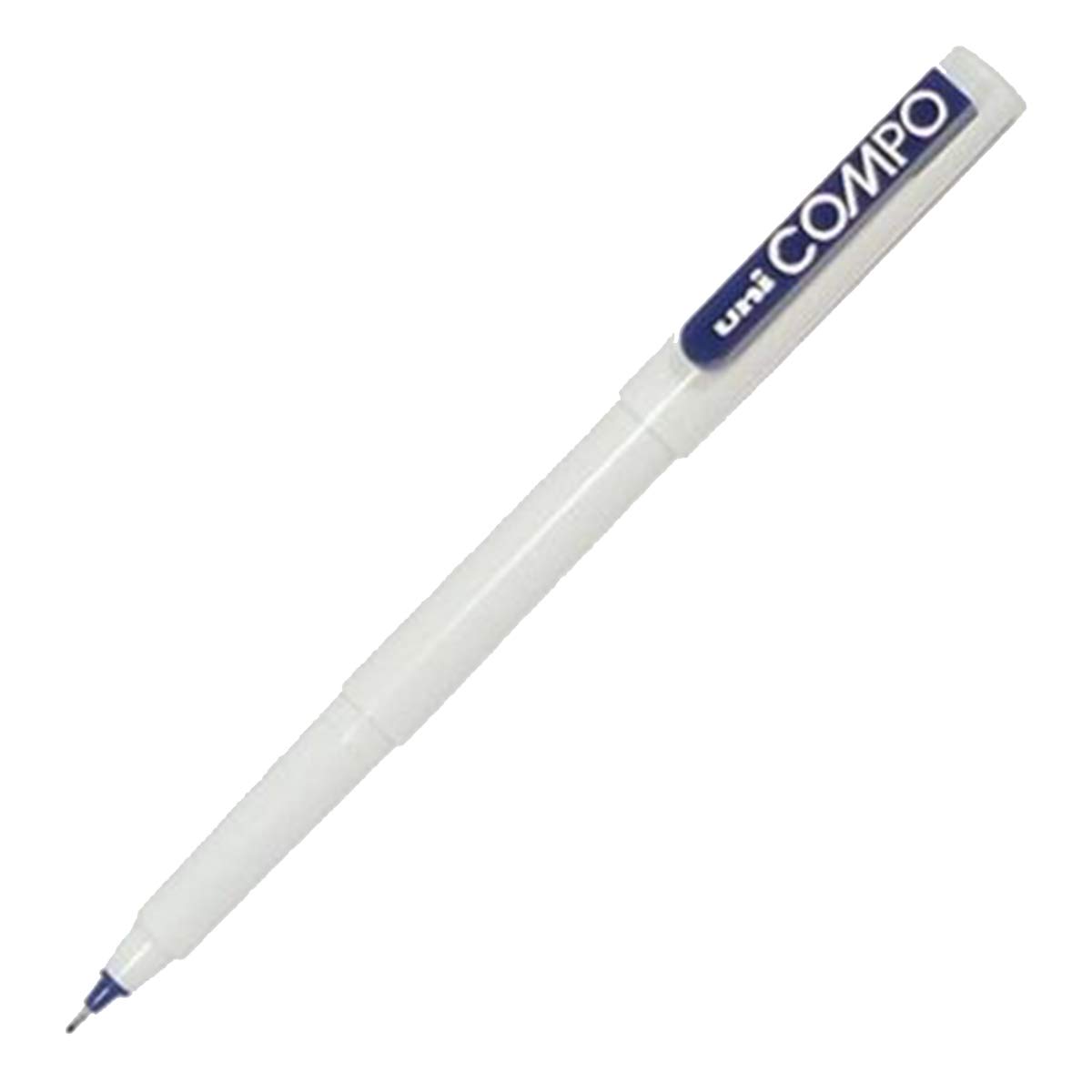 uni-ball Uni Compo Ultra Fine Pen 0.3MM Pack of 12 Blue