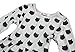 iceko Girls Holiday Dress Graffiti Cat Printed Long Sleeve Toddler Holiday Dresses for Girls (120cm (5T)) Light Gray