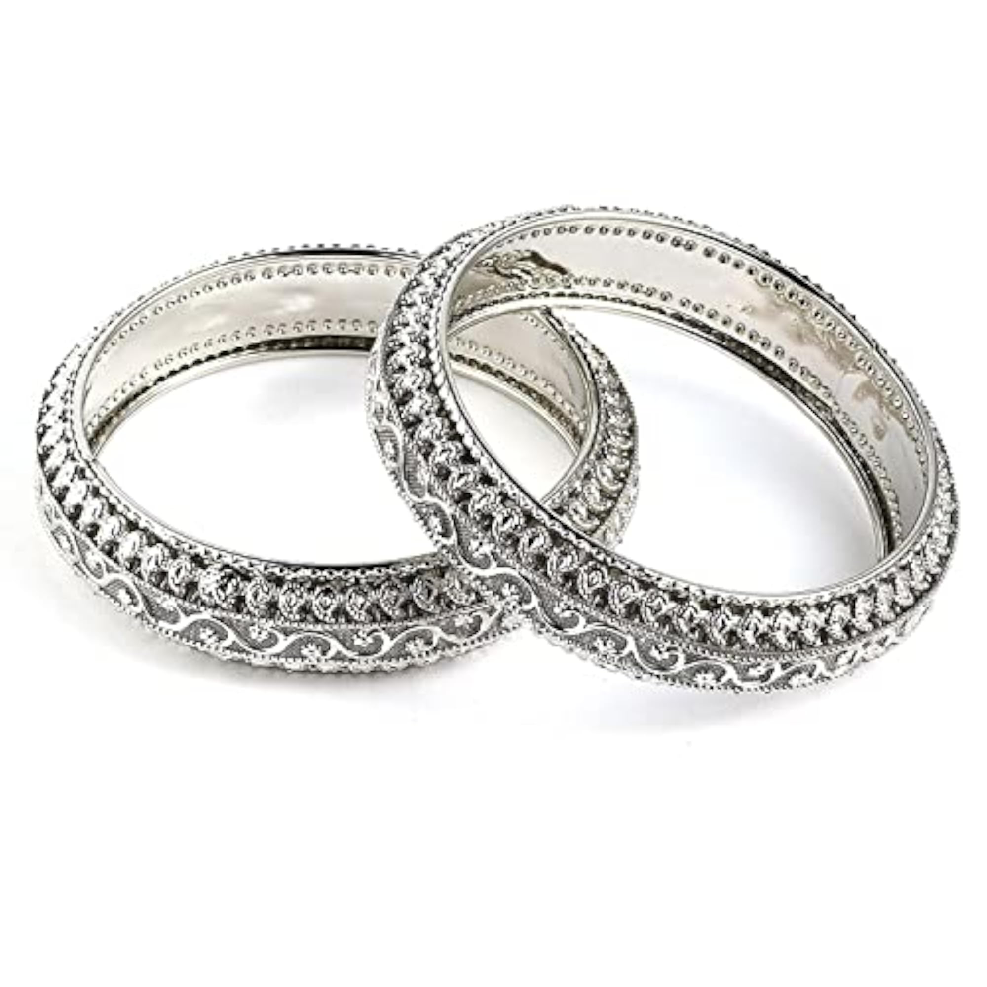 Oxidised Silver Traditional Necklace Set With Earring