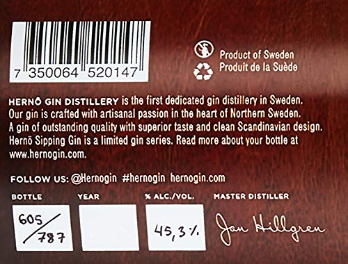 Hernö Sipping Gin No. 12 Ex-Laphroaig Cask 2018 (1 x 0.5) – Bild 5