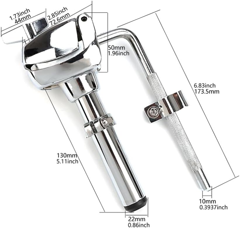 TOYANDONA Drum Arm Mount Bracket Drum Rack Support for Percussion Setup Easy to Install