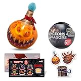 MiraBall Surprises Dungeons and Dragons - Blind Capsule Toy with Expandable Memory Foam Plush & Stickers - Fun Mystery Plush Ball for Kids Collecting, Birthday Gifts, Party Favors & Classroom Rewards