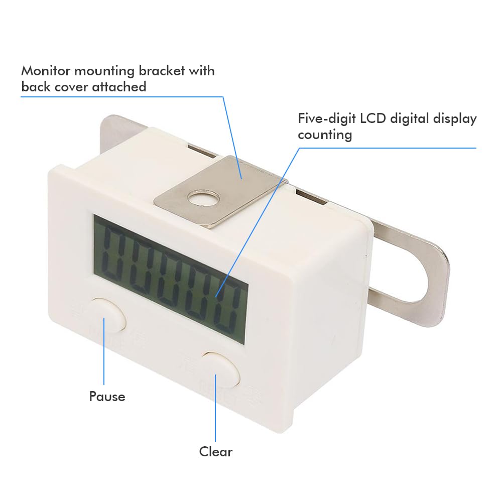 Licznik magnetyczny – cyfrowy elektroniczny dziurkacz indukcyjny przełącznik zbliżeniowy