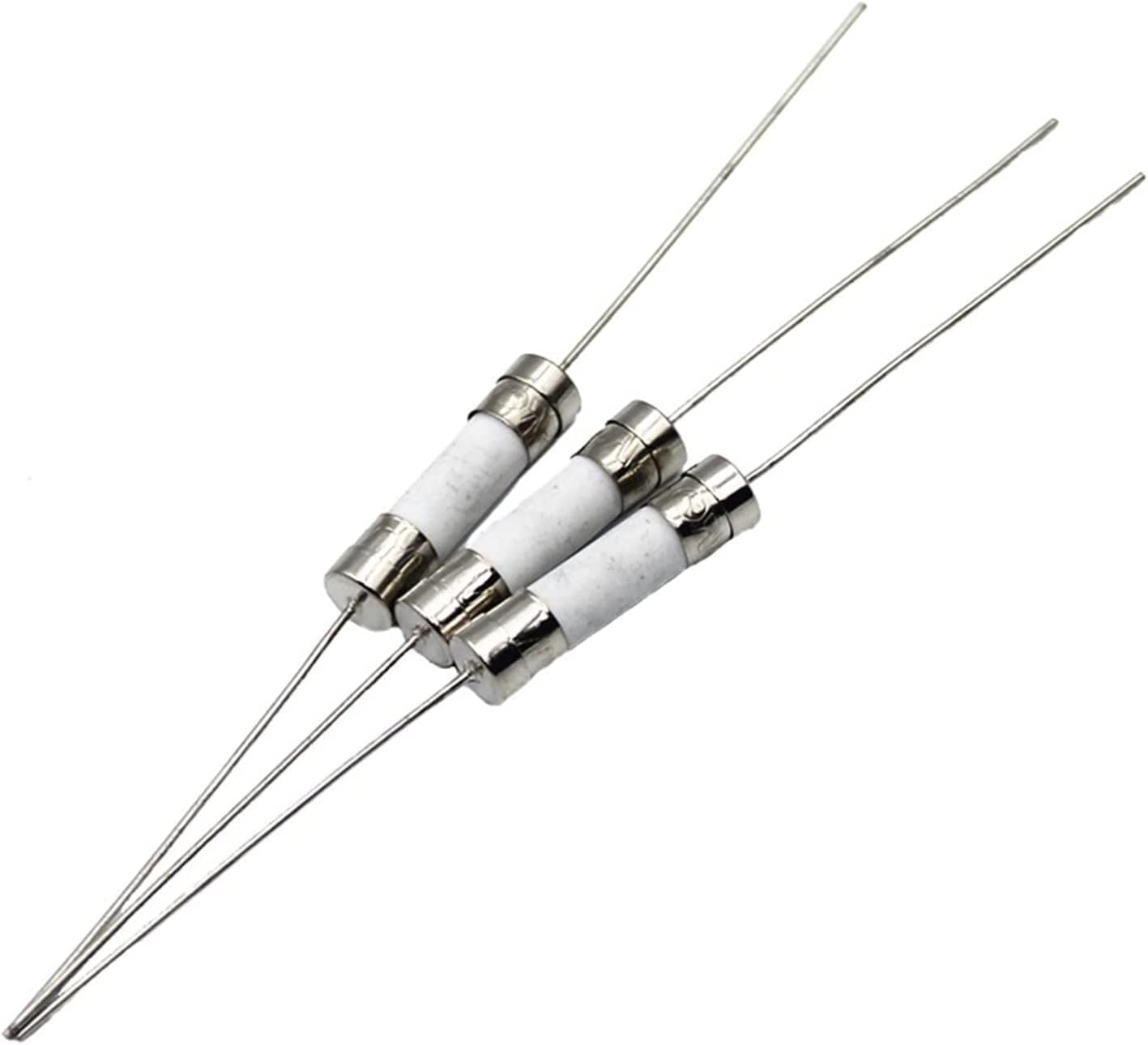 Fusibile a cartuccia in ceramica, fusibili domestici 200 pezzi 5 * 20 mm ad interruzione rapida tubo ad azione lenta con perno 5x20 mm 250 V 0,5 A 1 A 2 A 3 A 4 A 5 A 6 A 7 A 8 A 10 A 12 A 15 A 20 A (