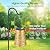 2 Pack Solar Lanterns Outdoor Waterproof Birthday Gifts for Women Mom Grandma, Hollowed-Out Metal Hummingbird Hanging Solar Lantern Lights Outdoor Decor, 2 Modes Lights Decor for Yard, Patio