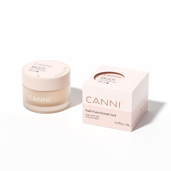 CANNI Silver Metallic Painting Gel Nail Polish, High Pigment Nail Art Gel with Fine Platinum Powder for Line Drawing, Full Coverage Painting