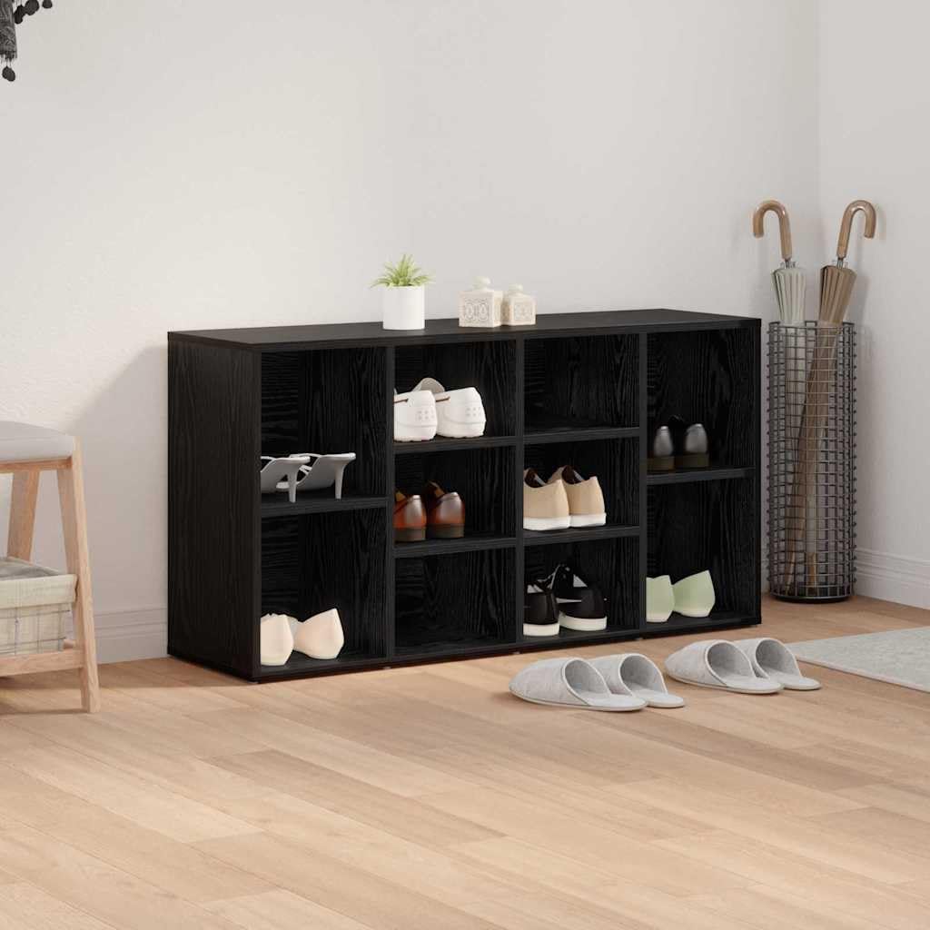 Panca per scarpe con deposito, 103 x 30 x 54,5 cm, in legno di ingegneria