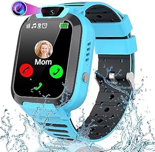 YEDASAH Smartwatch Kinder mit GPS und Telefon, Kinder GPS Intelligente Uhr SOS wasserdichte IP68 Voice Chat Schulmodus Gegenseitiges Anrufen Touchscreen für Jungen Studenten Kinder