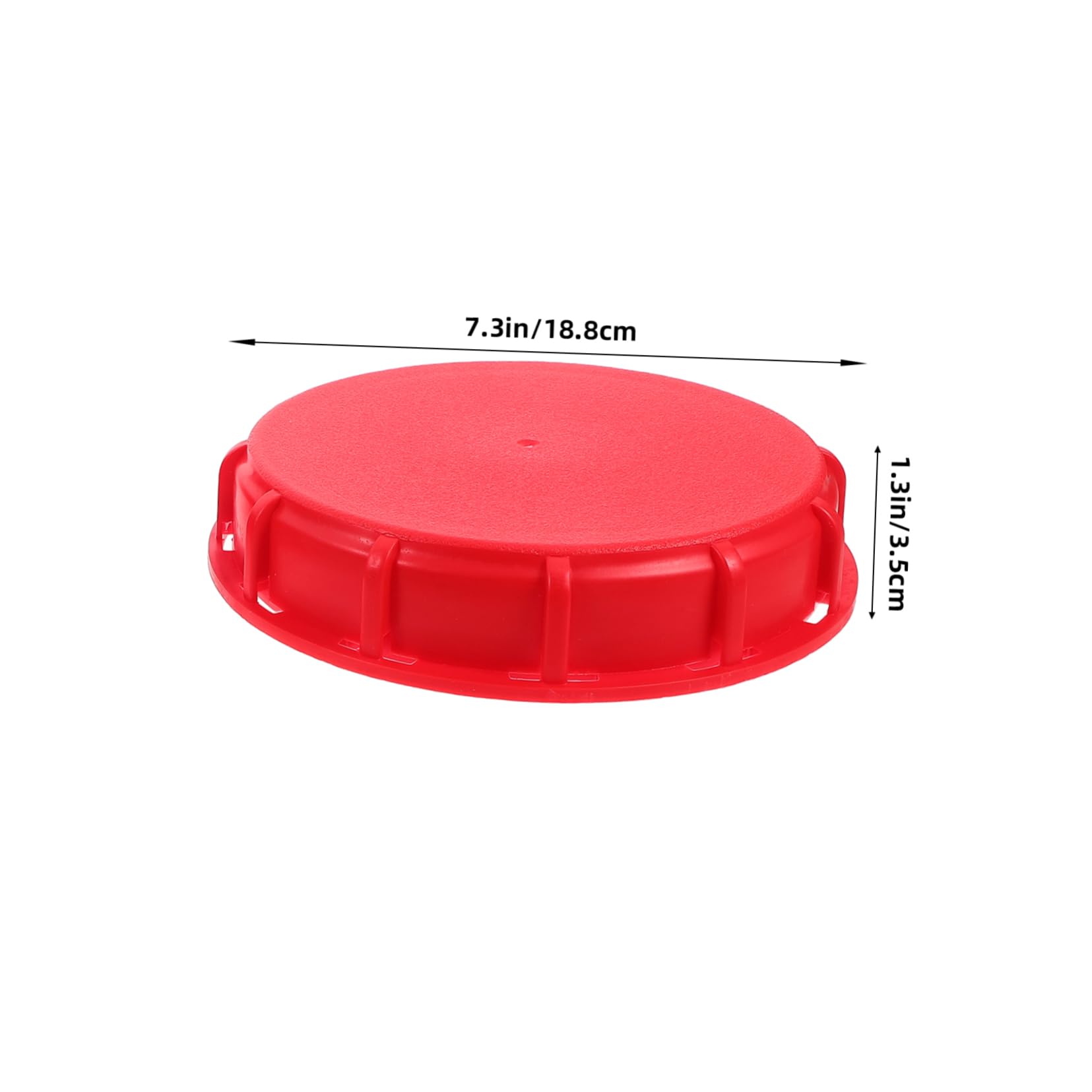 Anneome 2pcs Ton Barrel Cover Ibc Water Tank Cap Ibc Tote Covers Water Tote Cover Ibc Cover Water Tank Cover Ibc Tote Lid Cover Equipment Lid Ibc Tank Lids Water Tank Cap Cover Red Plastic
