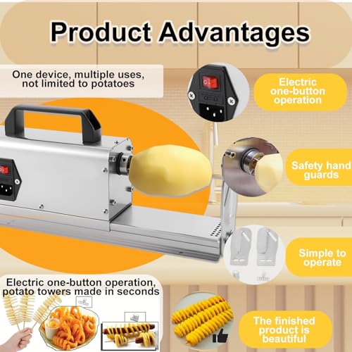 Cortadora eléctrica de vegetales de acero inoxidable miniatura 3