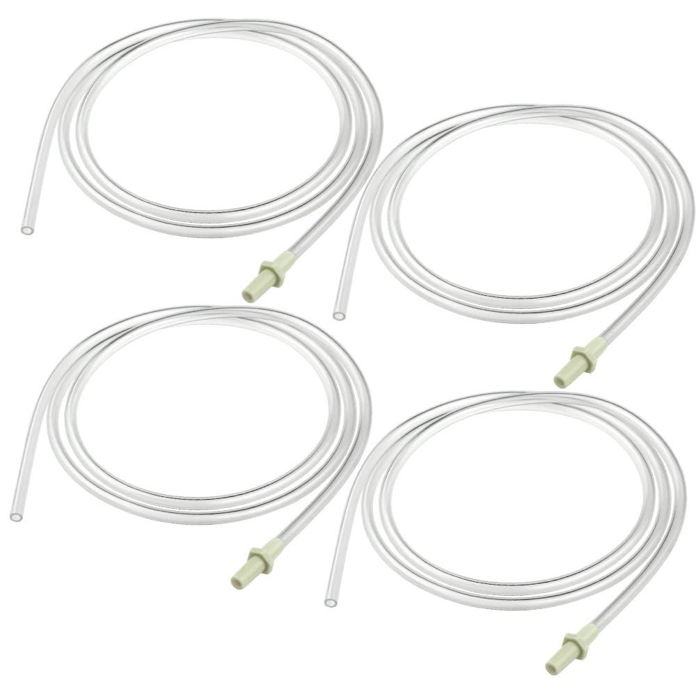 4 Replacement Tubing (2 Packs) Compatible with Medela Pump in Style and Pump in Style Advanced Breast Pump; Made by Maymom; Not Original Medela Tubing