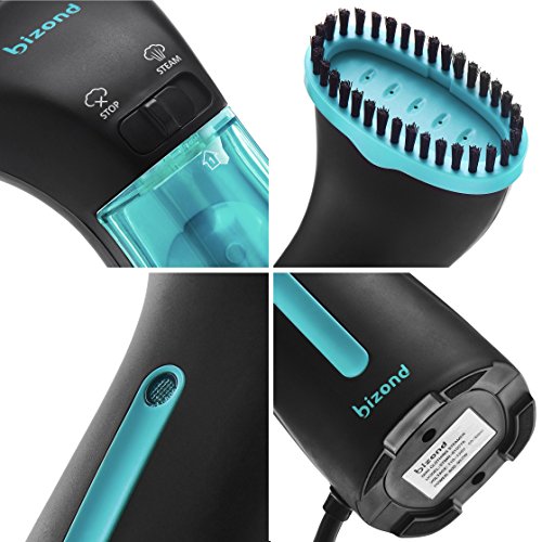 Steamer For Clothes Travel And Home - Portable, Handheld Steamer For Garment And Fabric - No Spitting, Safe And Little Handy - Compact Mini Steamer For Clothing And Curtain With Accessories (Black) #TOP7
