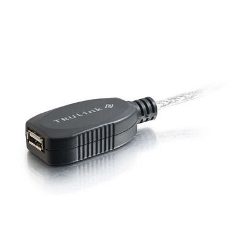 C2G 12 m USB 2,0 A męski do A żeński aktywny przedłużacz - kable USB (męski/żeński, typ USB-A)