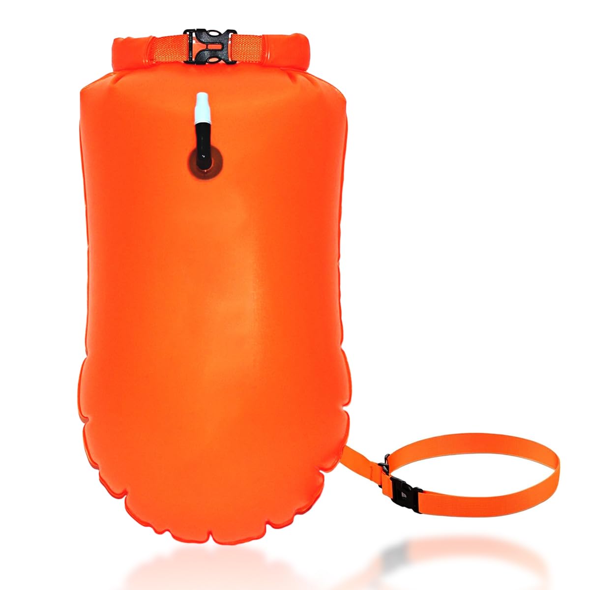 Boa di Nuotata,Boa Gonfiabile per Nuoto,Boa da Nuoto Acque Libere con Cintura in Vita Regolabile,Boa Nuoto Acque Libere Accessori,per Triathlon,Kayak