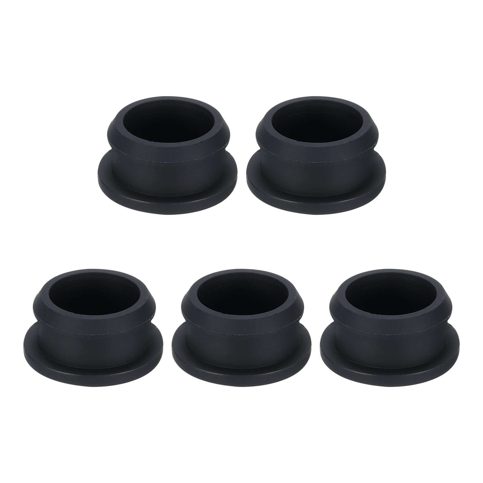 Rebower Snap in Locking Hole Plugs Rubber Panel Seal Cover Drilled Silicone Caps