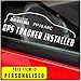 4 x GPS Tracker Autocollant personnalisé avec votre numéro d'enregistrement de l'appareil de système d'alarme de sécurité pour fenêtre Signs Plaque de numéro imprimé pour voiture, Van, camion, caravane, camping-Car, camion, Taxi, Minicab Automobile