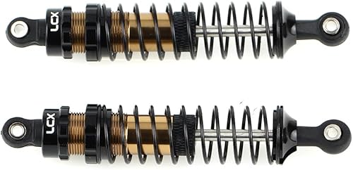 Miniatura 4 de LCX Racing 110th RC Crawler Car 2PCS 3.543 in Metal Suspensión Amortiguador Amortiguador para Traxxas TRX4 TRX6 Axial SCX10 SCX10 II 90046 Redcat
