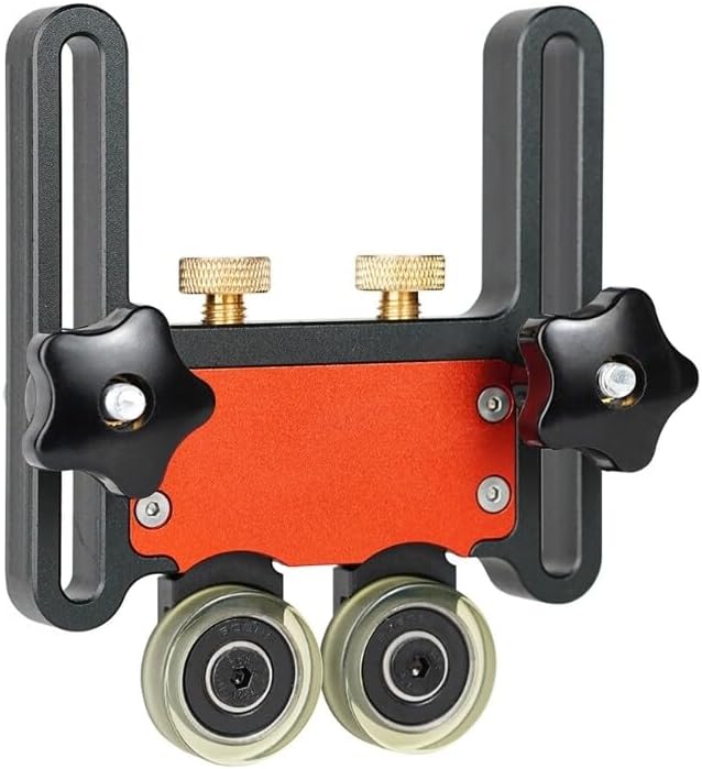 Woodworking Double Wheel ing Table Feeding Guide Roller Carpentry Tool