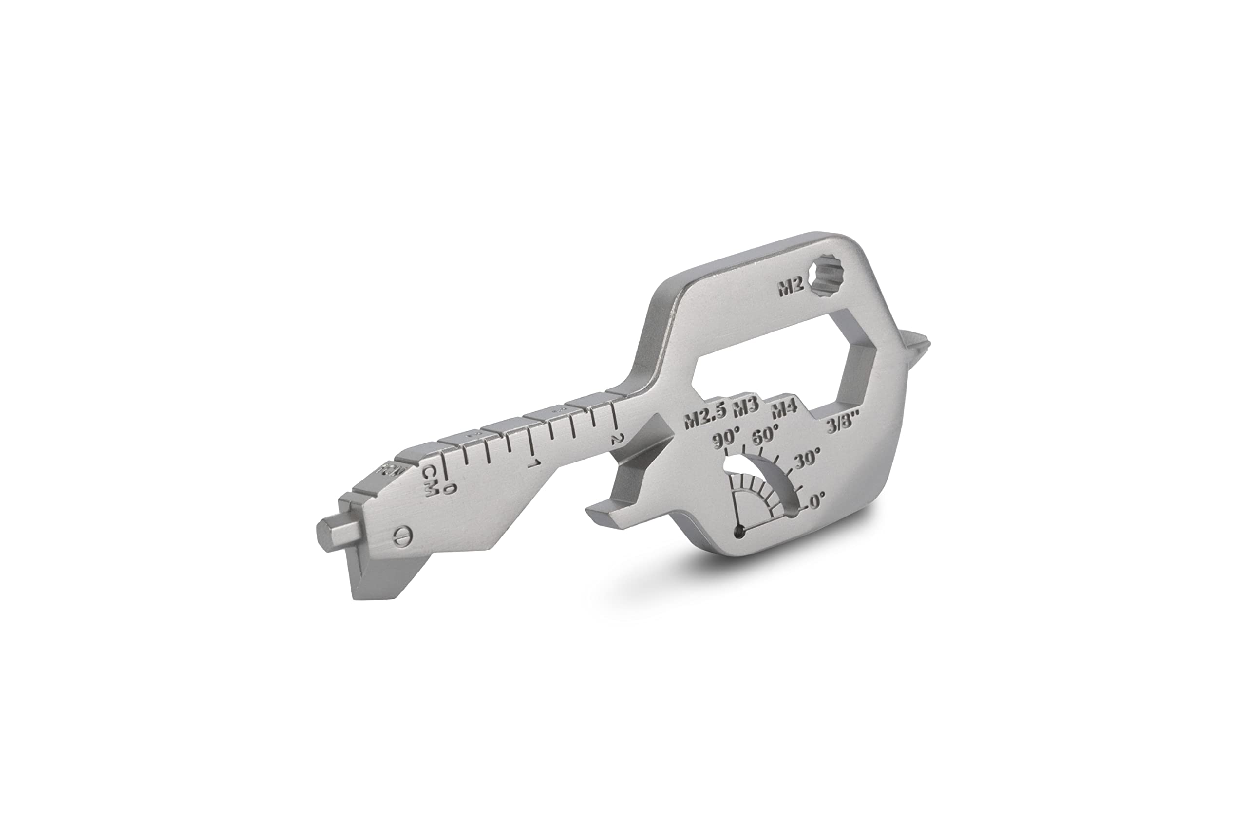 Uadme Couteau Multifonction, Porte Clef Multifonction 12 en 1, Tournevis de Poche, pour Survie Camping Randonnée