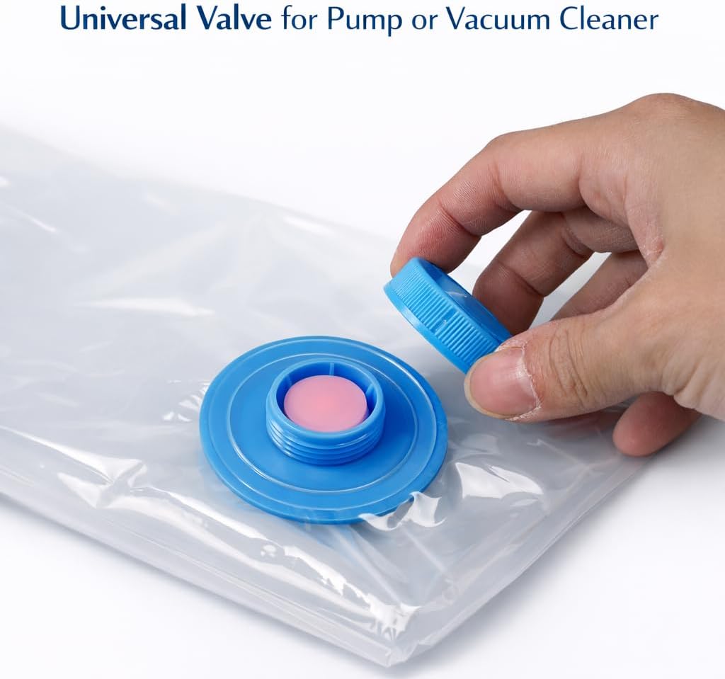 vacuum seal bags for stuffed animals with pump – 39x51 & 31x39 Inch Jumbo & XL Reusable Vacuum Storage Bags, Space Saver Bags for Big Plush Animals in Kids Bedrooms and Moving, 2 Jumbo + 2 XL