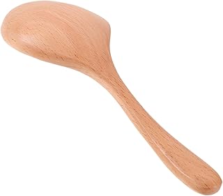 Duck-billed Wooden Spoons for Cooking Serving Soup Rice Small Wooden Spoons for Eating Mixing