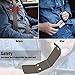 FAOTUR Seatbelt Adjuster, Comfort Seat Belt Covers, Universal Auto Shoulder Neck Protector Strap Positioner Locking Clip for Adults - 2 Pack (Grey)