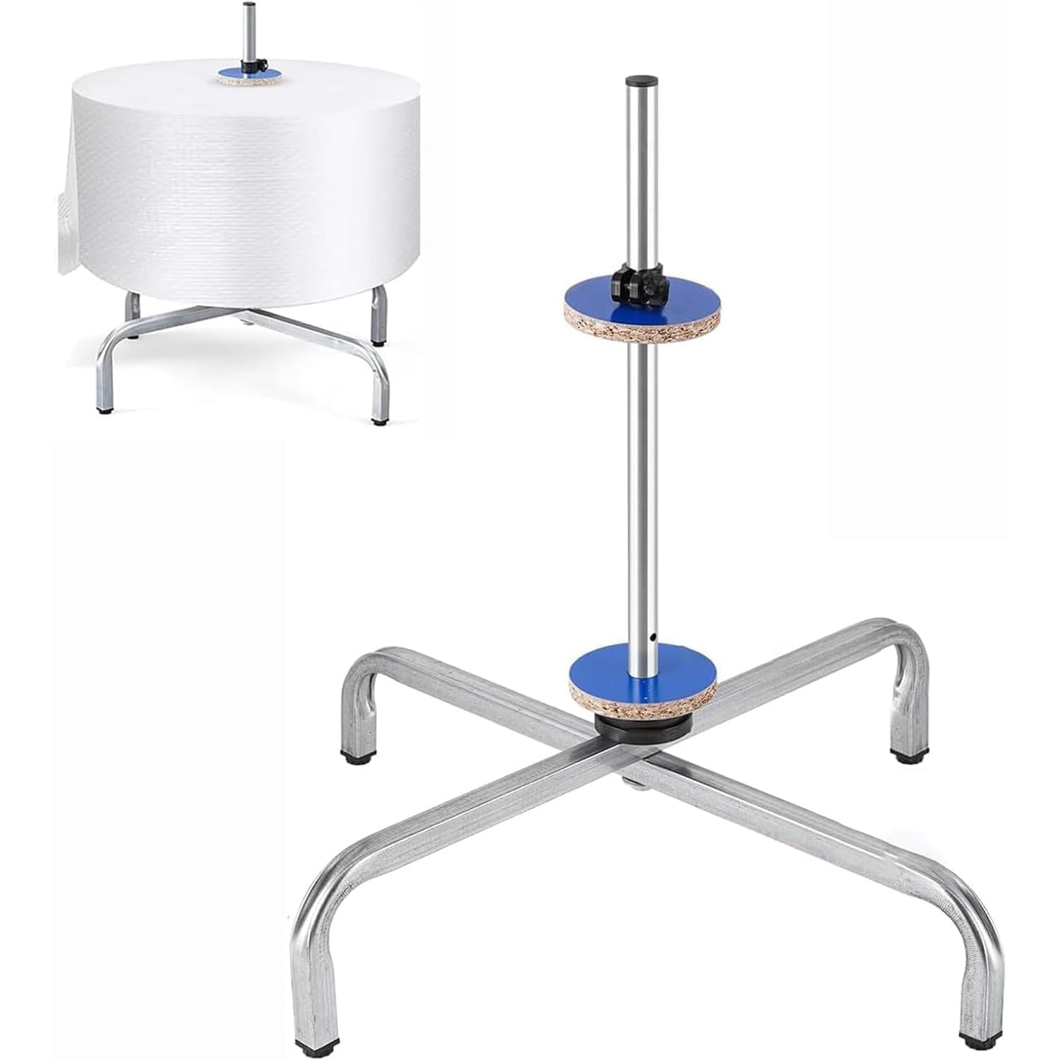 Dispensador Manual De Rollos De Plástico De Burbujas, Soporte De Mesa/Suelo De 15,75 A 59,1 Pulgadas para Envoltorio De Espuma De Burbujas, Fácil Reemplazo De La 100cm